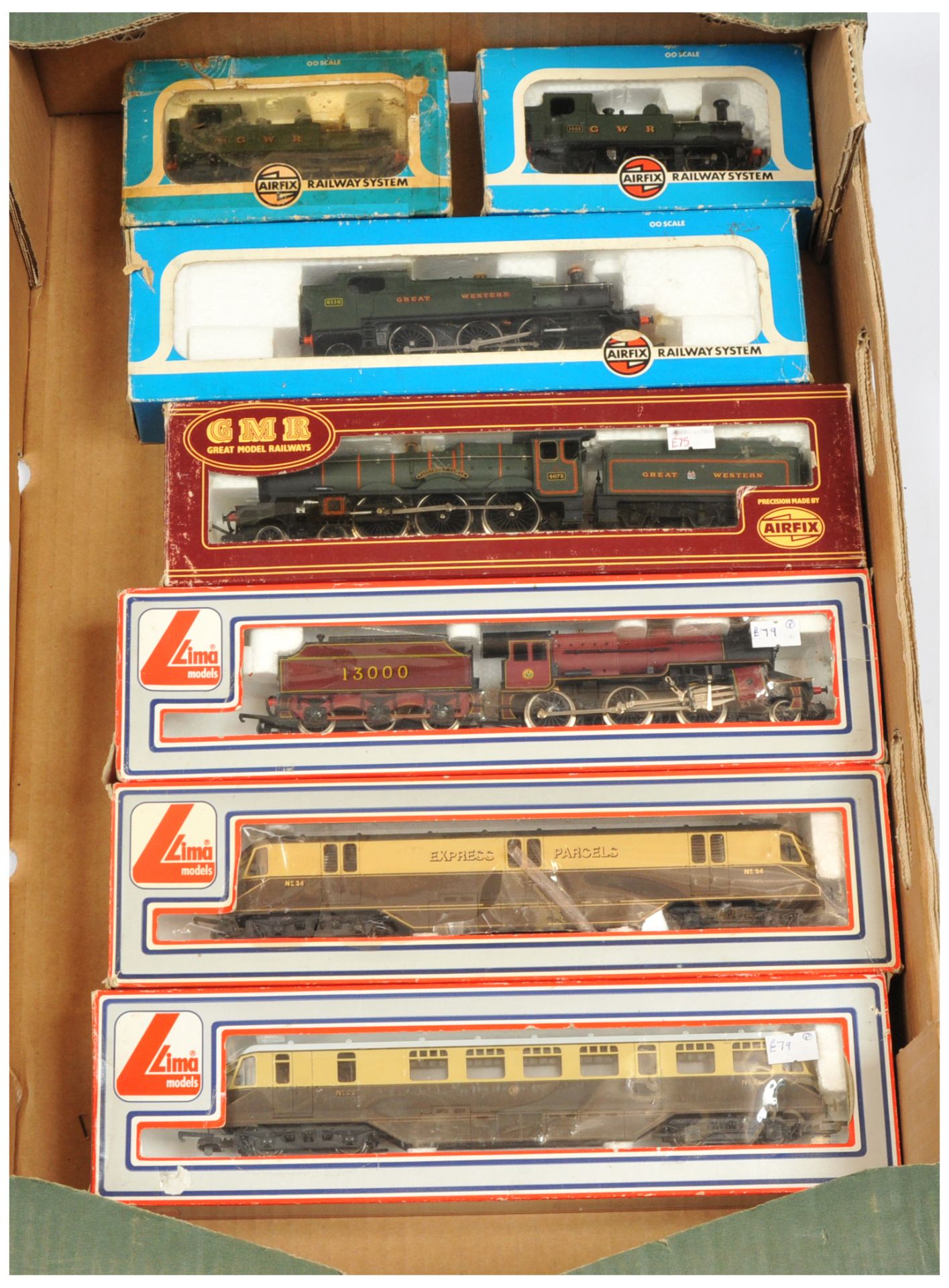 Airfix & Lima mixed group of Steam & Diesel Locomotives to include 