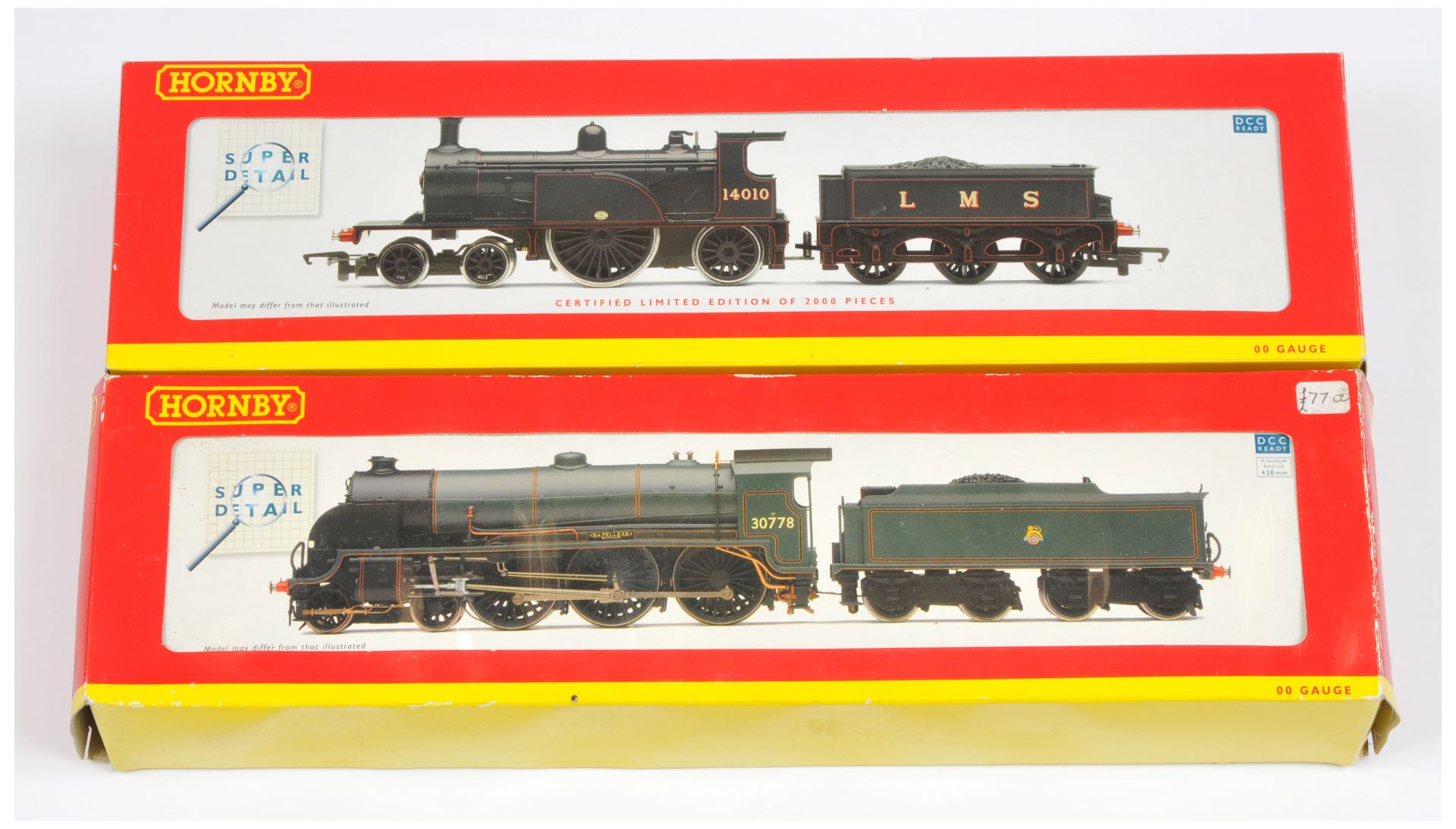 Hornby (China) pair of Steam Locomotives comprising of