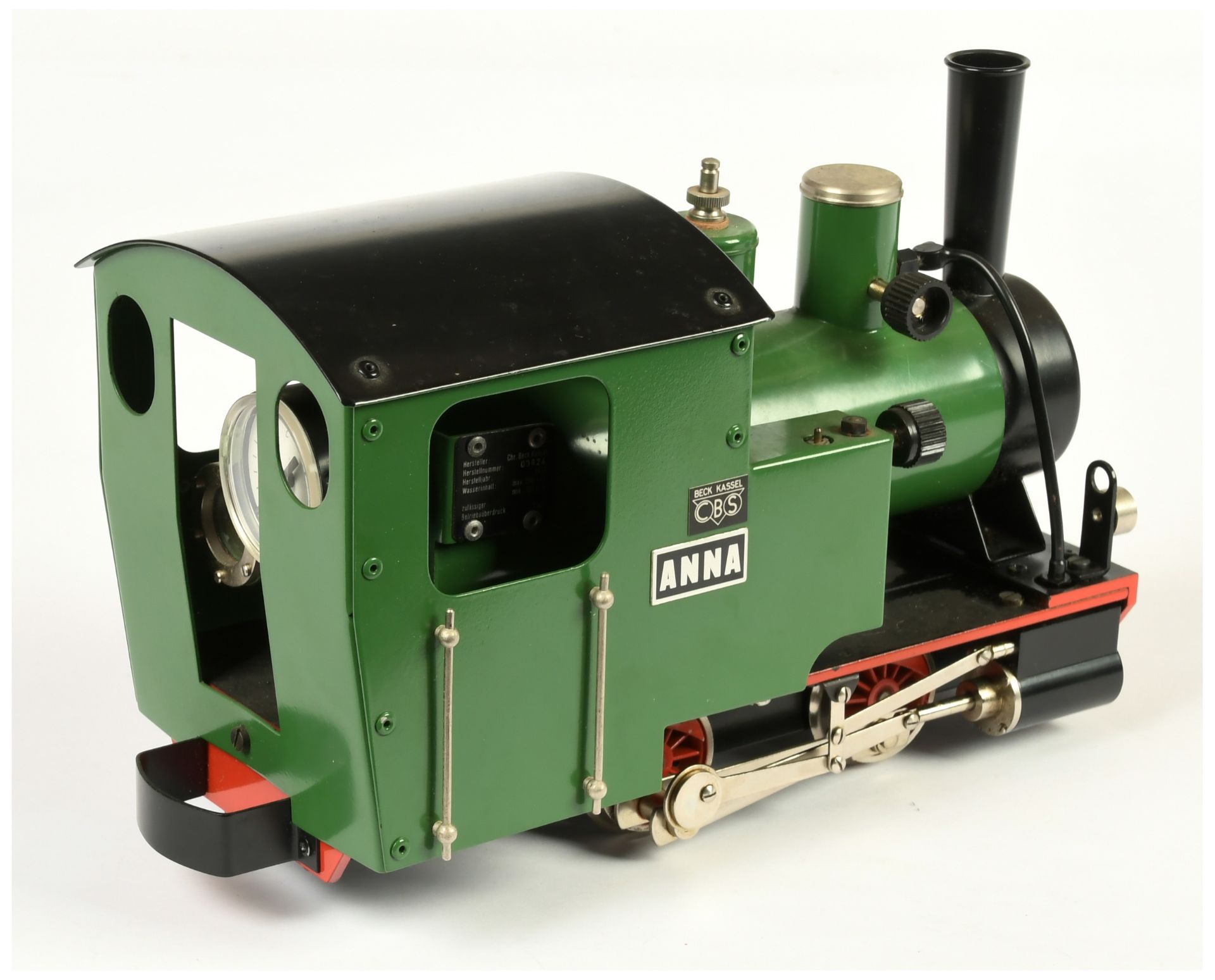 Beck Kassel CBS Anna 0-4-0 Tank Loco. Gauge 1 / Narrow. - Image 2 of 2