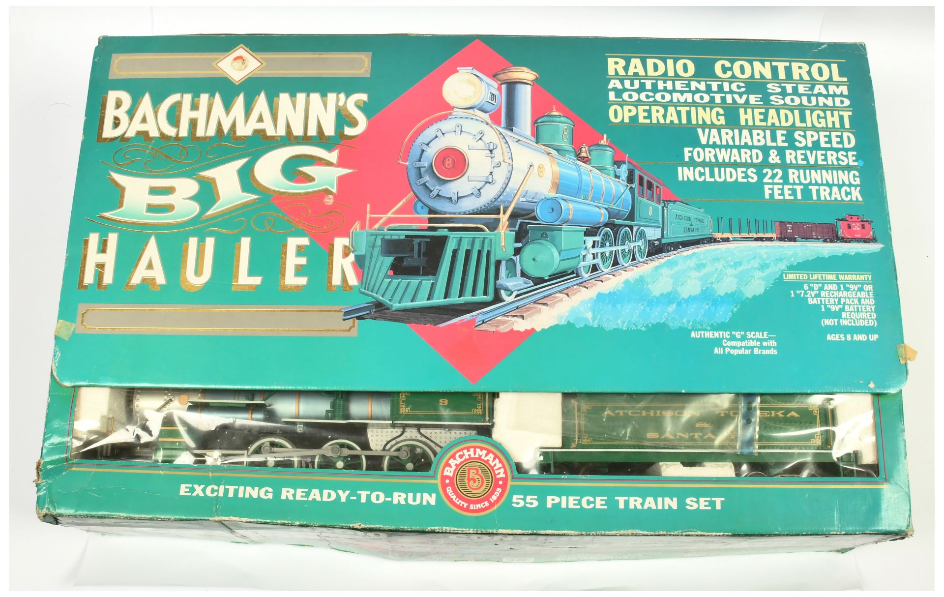 Bachmann G gauge Big Hauler 90-0100 American Outline Freight Set  - Bild 2 aus 2