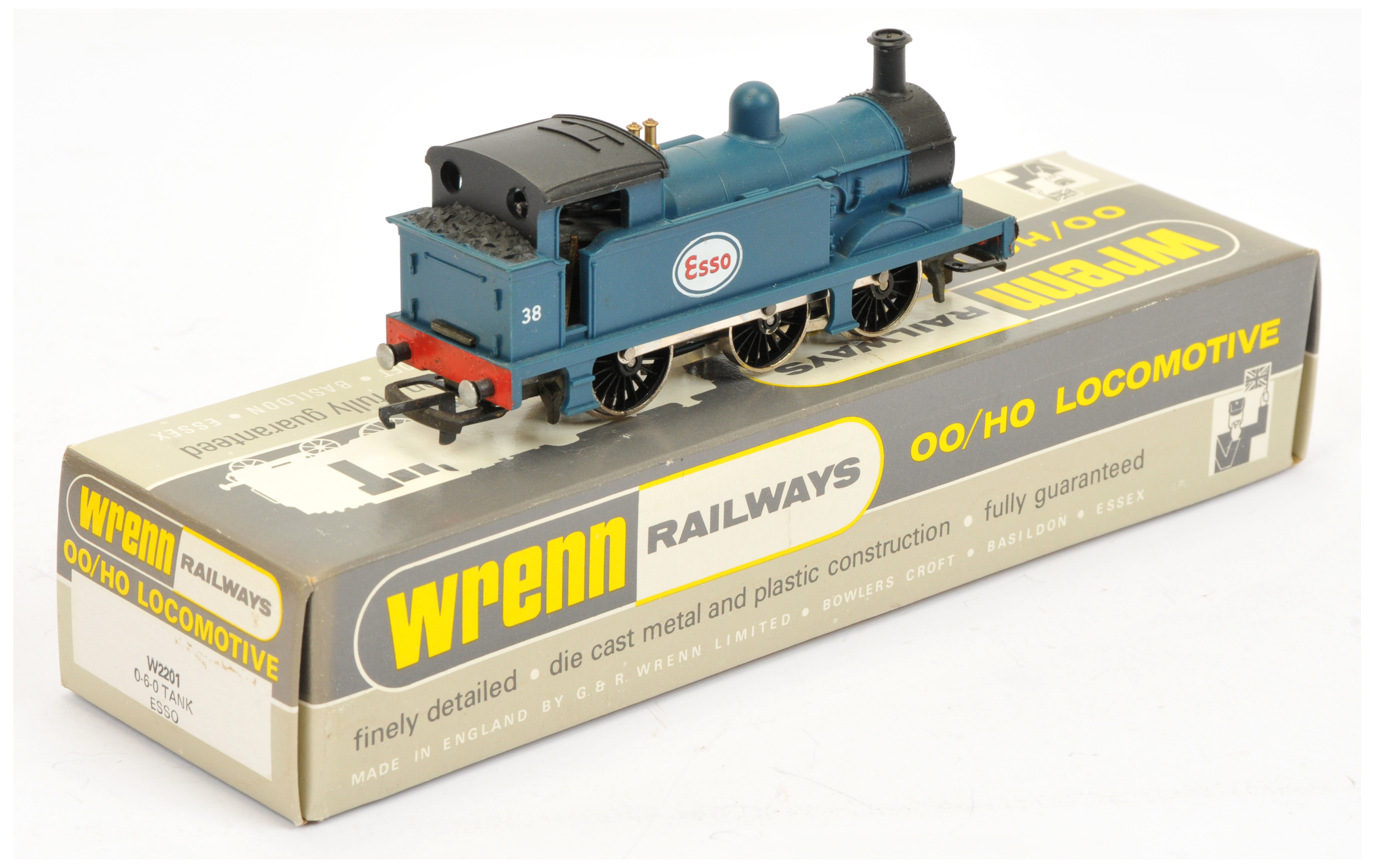 Wrenn W2201 0-6-0 Tank Loco Esso blue No.38 - Image 2 of 2