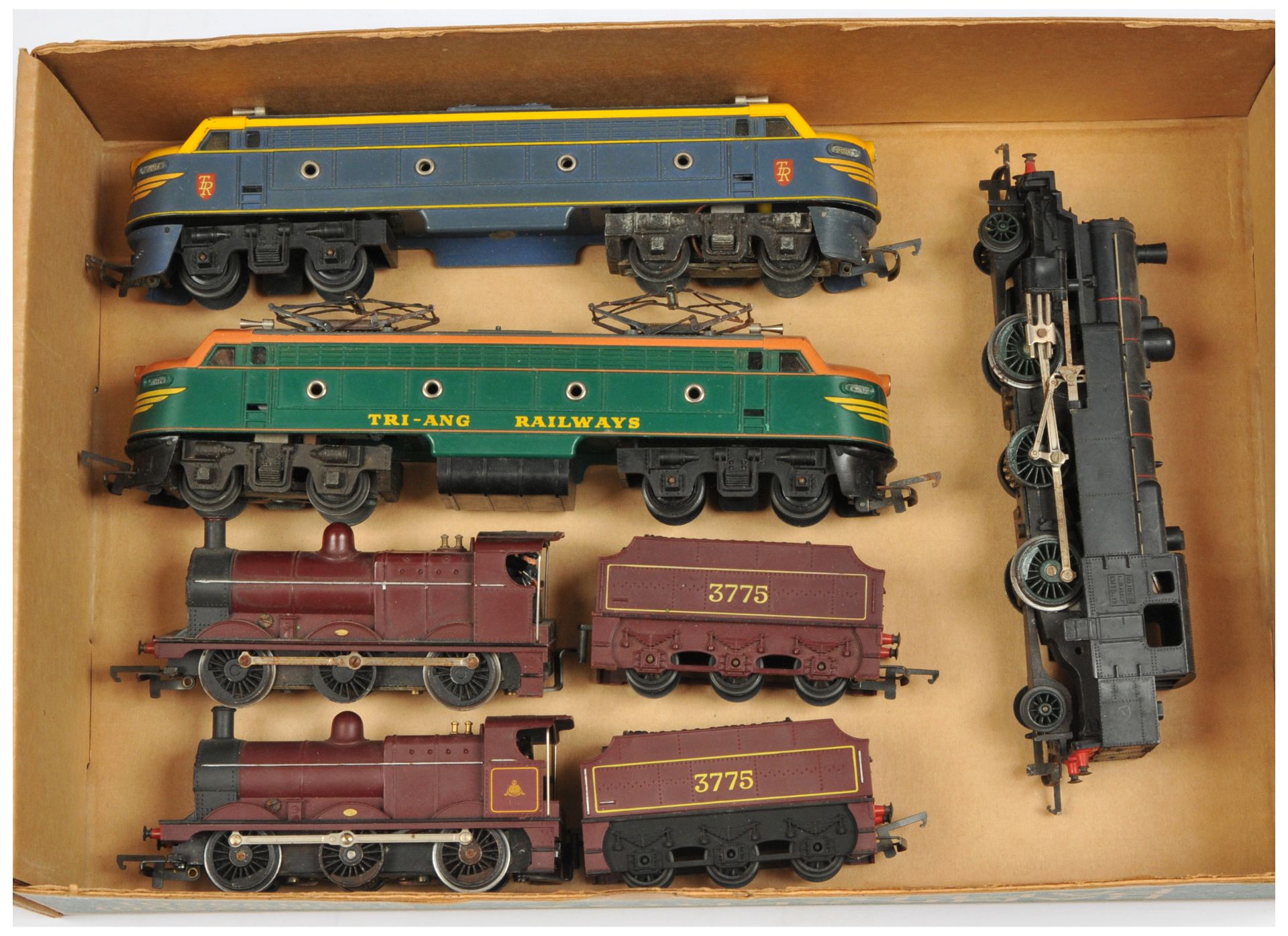 Triang Railways Group of unboxed loco's. 