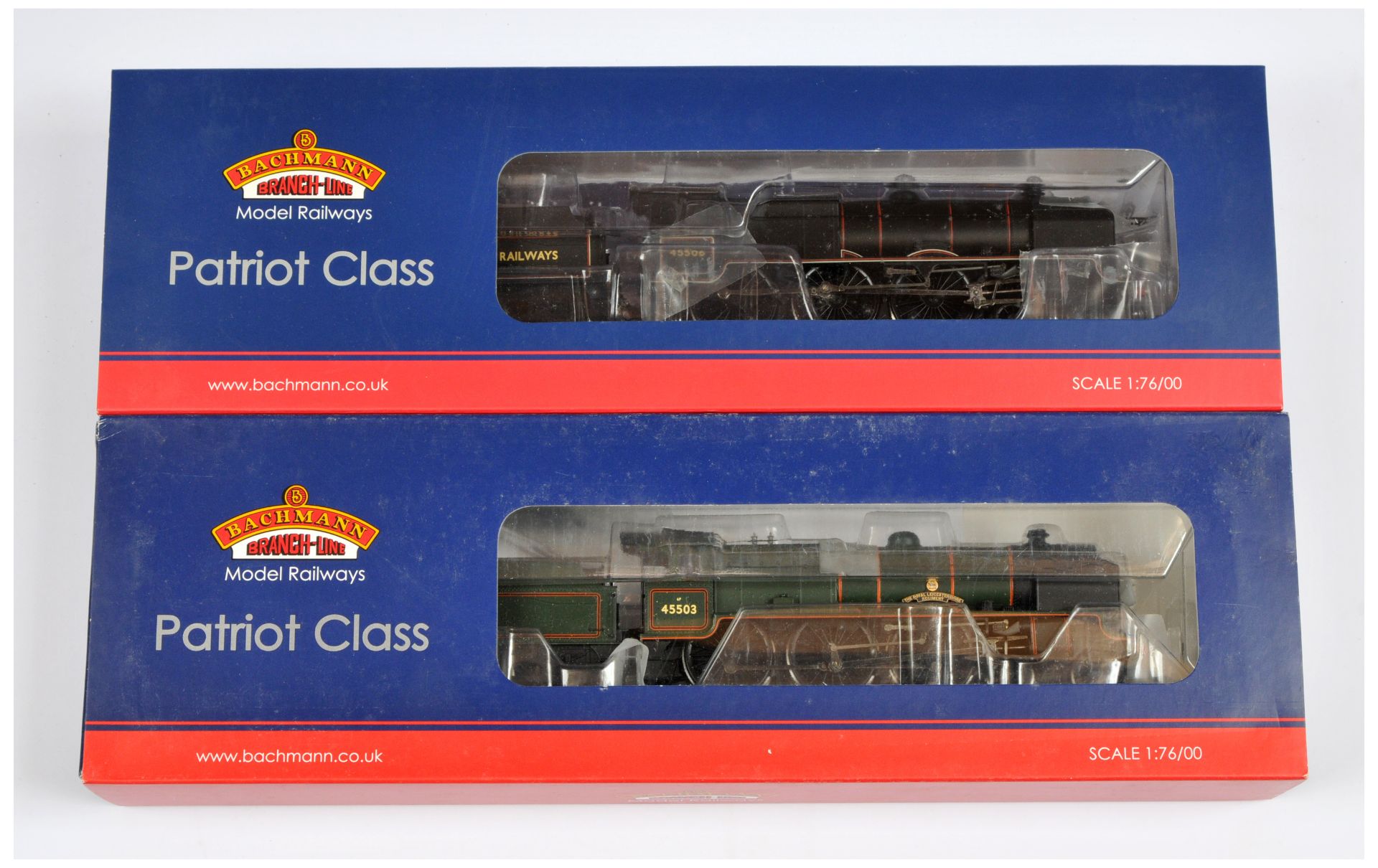 Bachmann pair of Patriot Steam Locomotives comprising of 