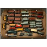 Hornby Dublo unboxed group of 2 & 3-rail Wagons to include 