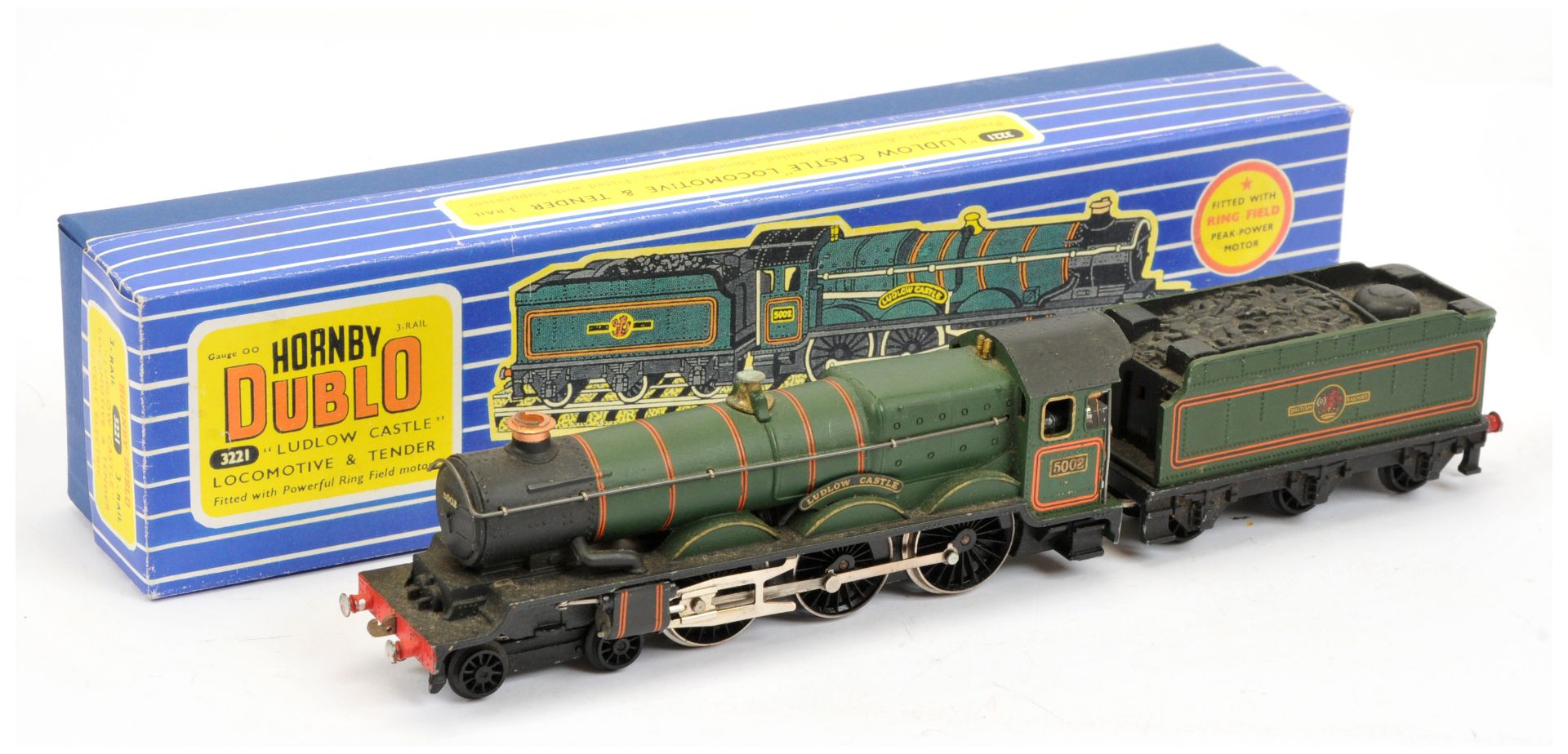 Hornby Dublo 3221 2-Rail 4-6-0 BR Castle Class No. 5002 "Ludlow Castle"