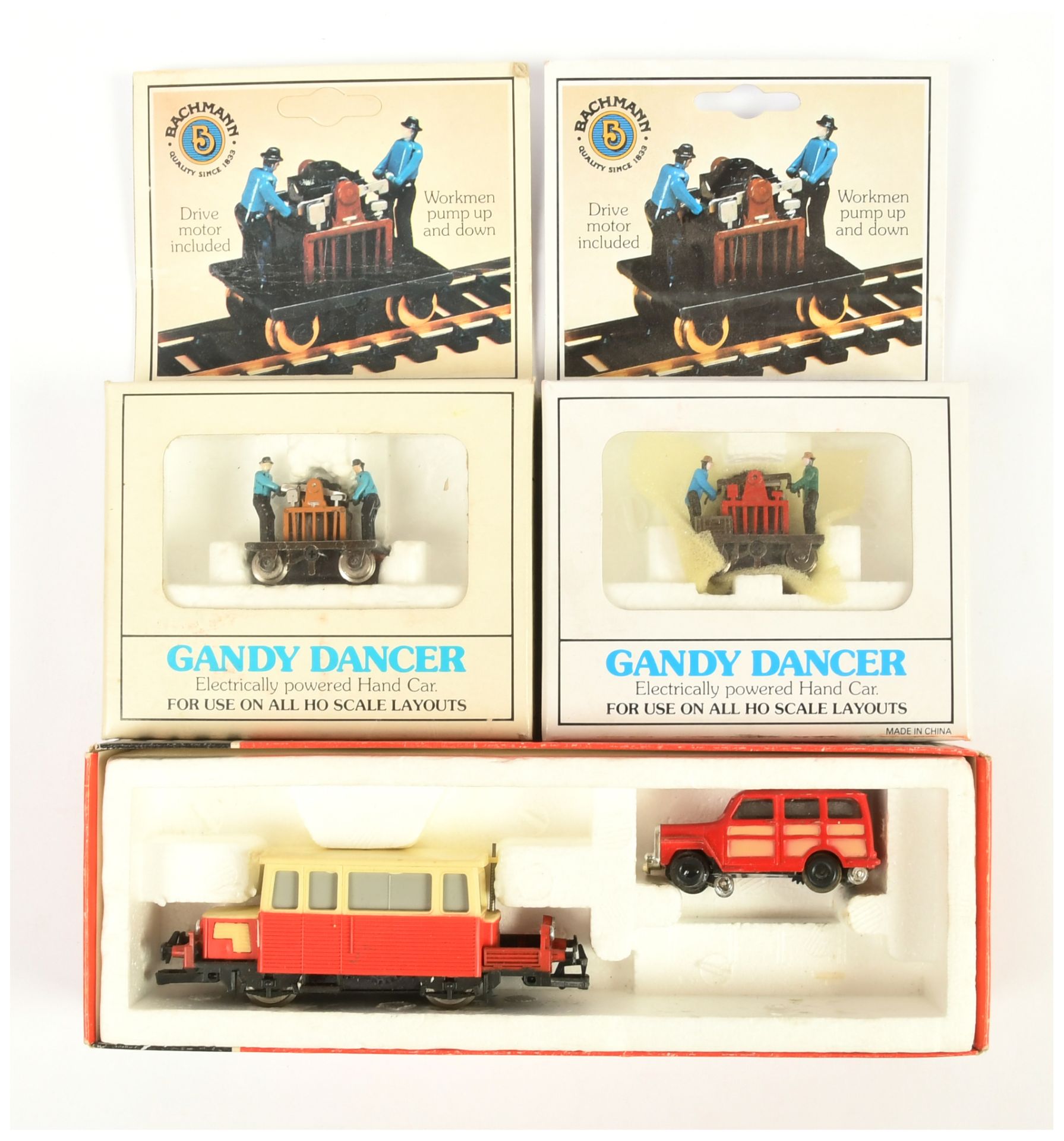 Bachmann & Jouef HO Railway Vehicles.