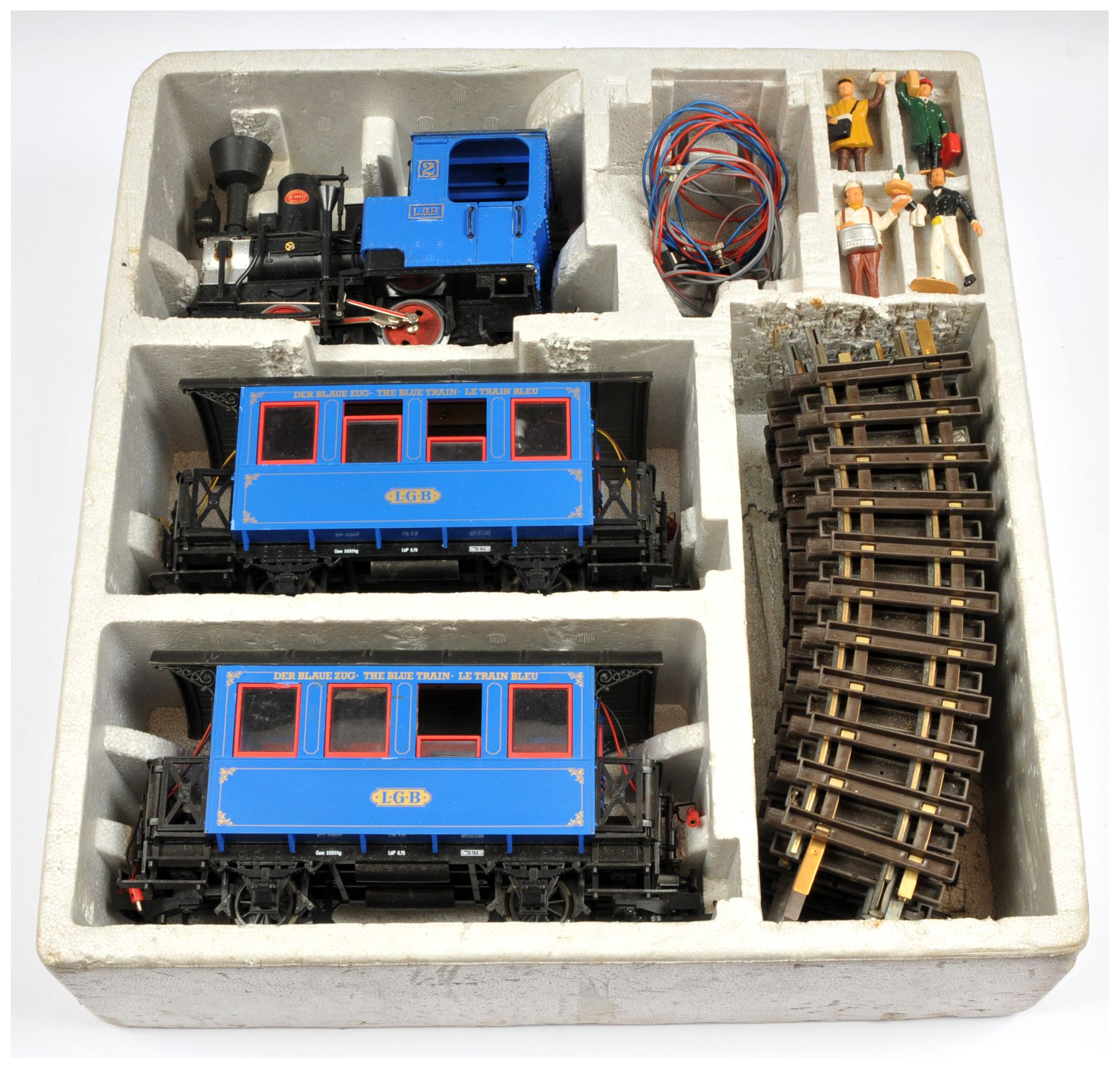 LGB (Lehmann) G Gauge The Blue Train Starter Set - Image 2 of 3