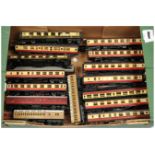 Dapol, Hornby, Bachmann & others OO Group of unboxed coaches. 