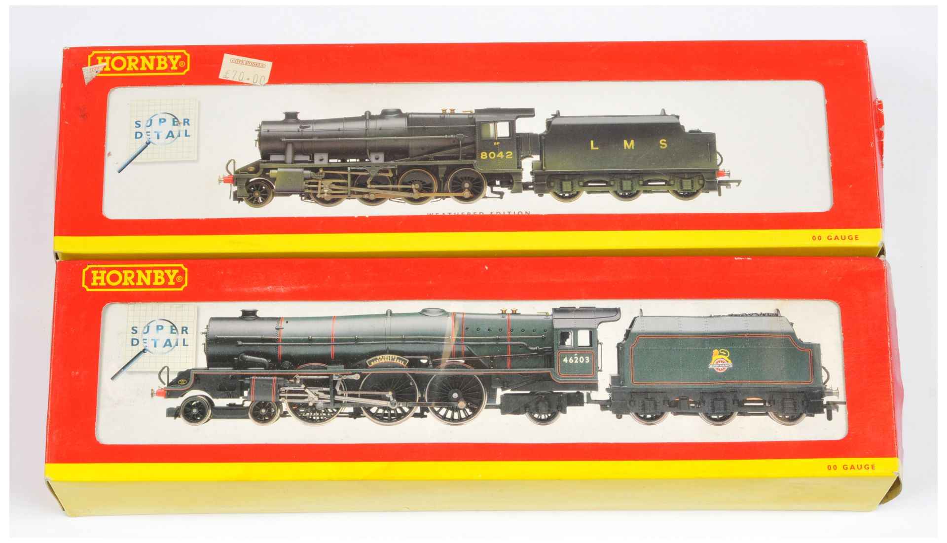 Hornby (China) pair of Steam Locomotives comprising of