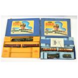 Hornby Dublo pair of 3-rail incomplete sets comprising of 