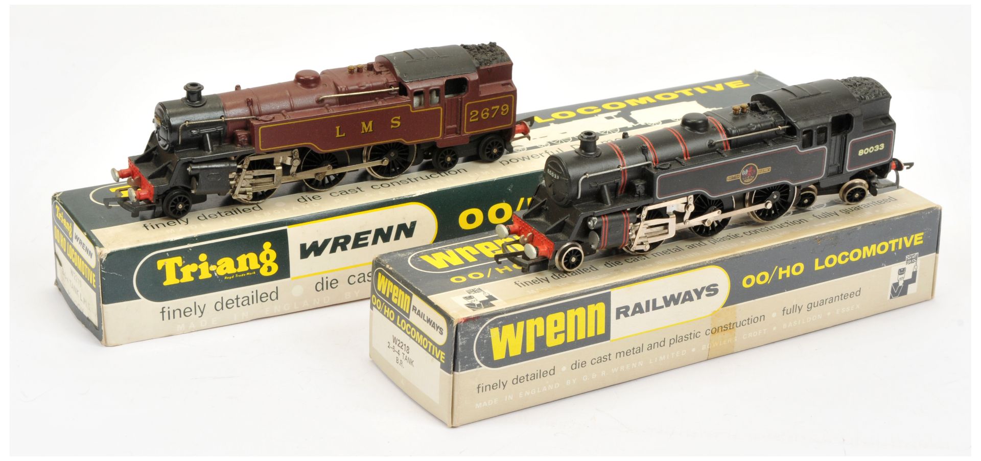 Wrenn pair of 2-6-4 Steam Locomotives comprising of 