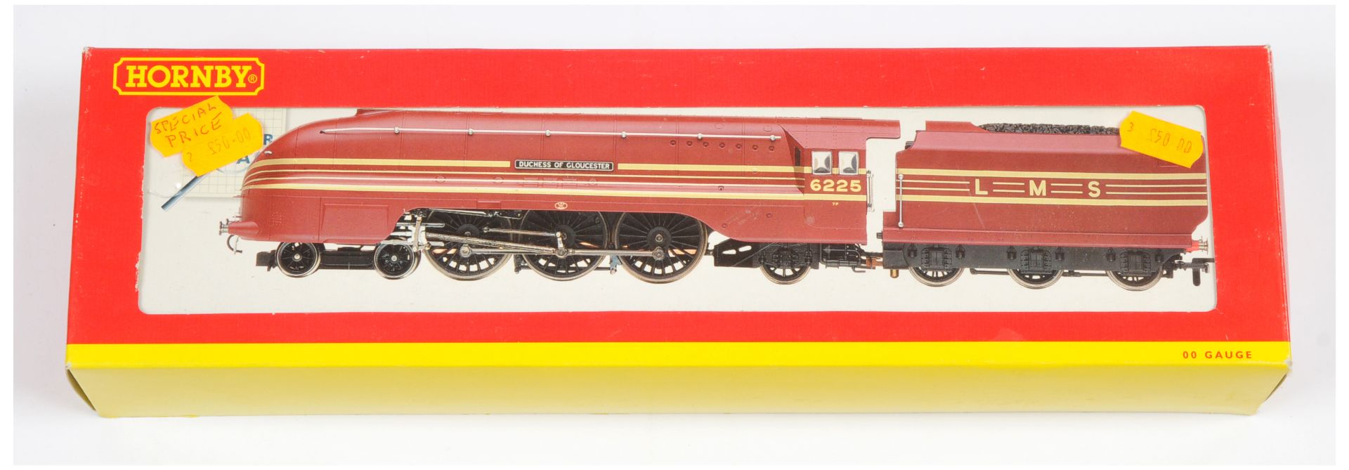 Hornby (China) R2179 4-6-2 LMS red Princess Coronation Class (Streamlined) Steam Locomotive No. 6...