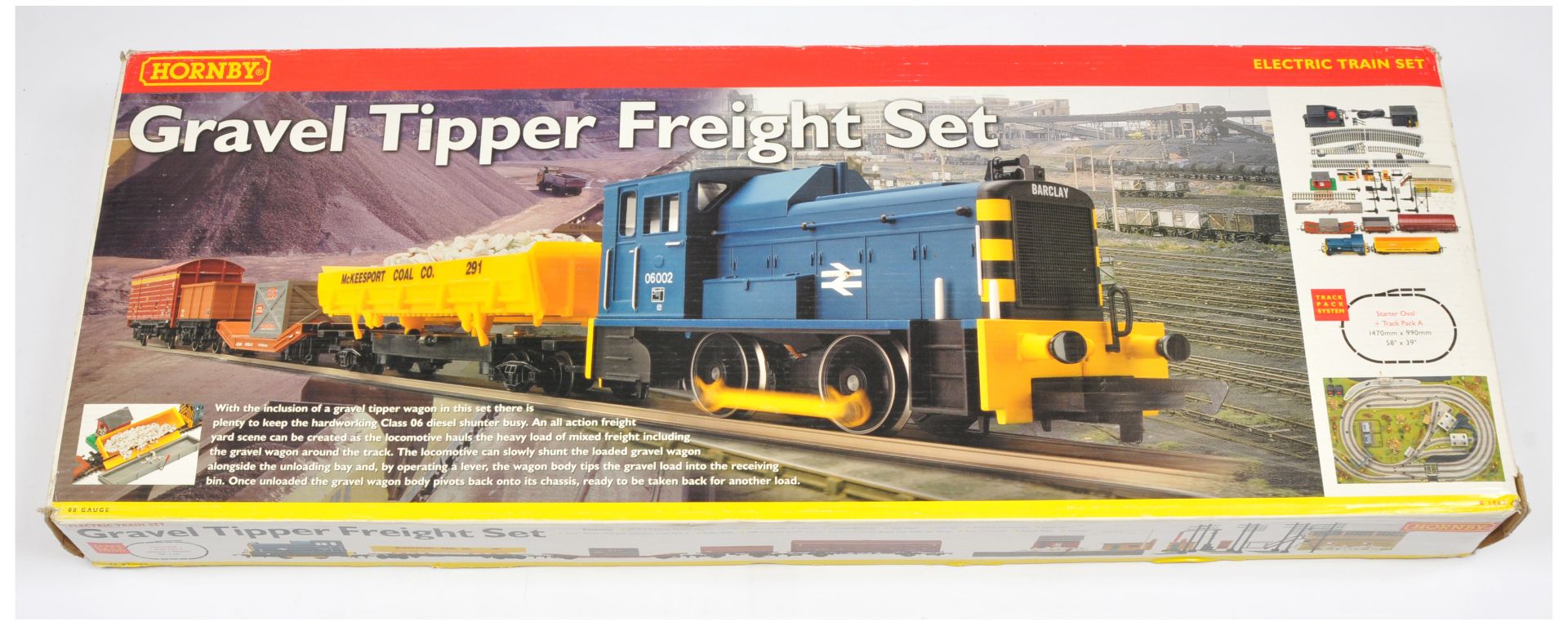 Hornby (China) R1063 Gravel Tipper Freight Set 