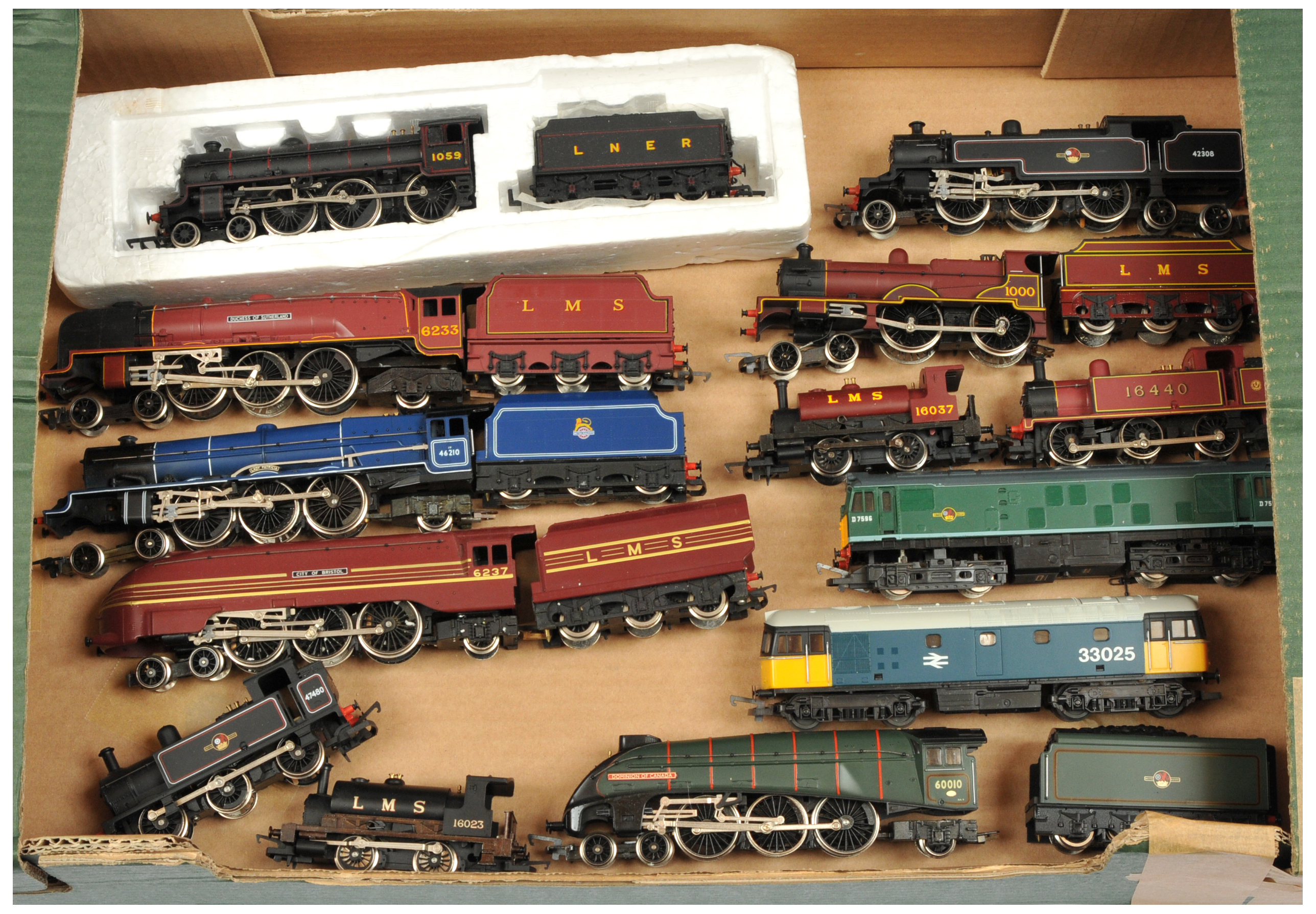 Hornby, Bachmann, Lima & others, group of OO unboxed loco's.