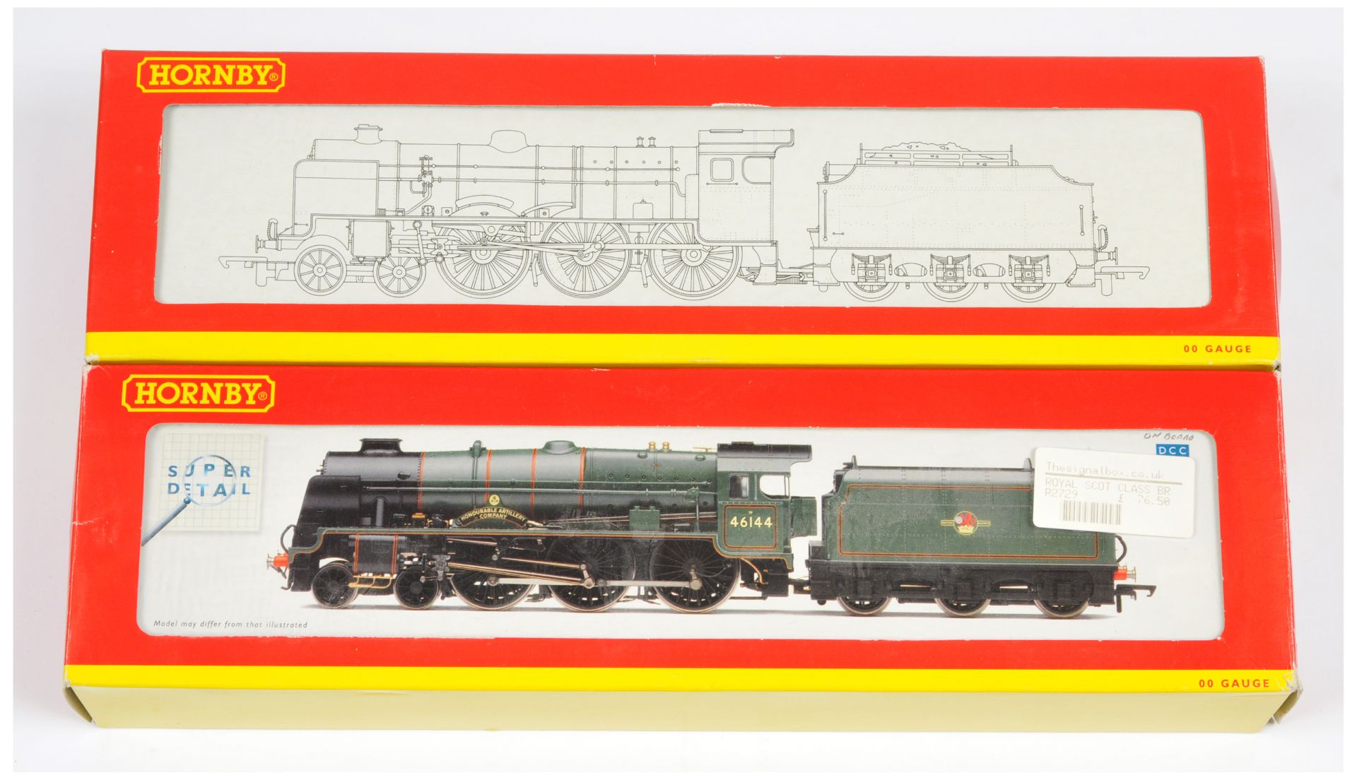 Hornby (China) pair of BR Steam Locomotives comprising of 