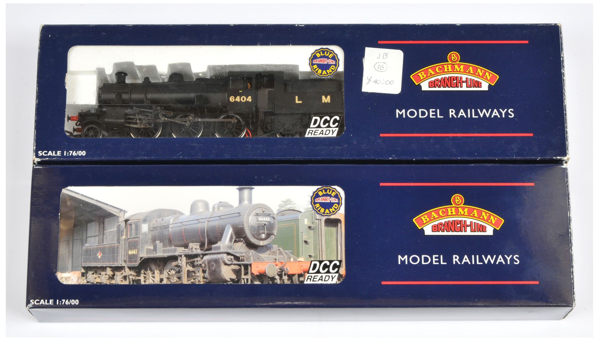 Bachmann OO Pair of Steam Loco's 32-826Z & 32-827