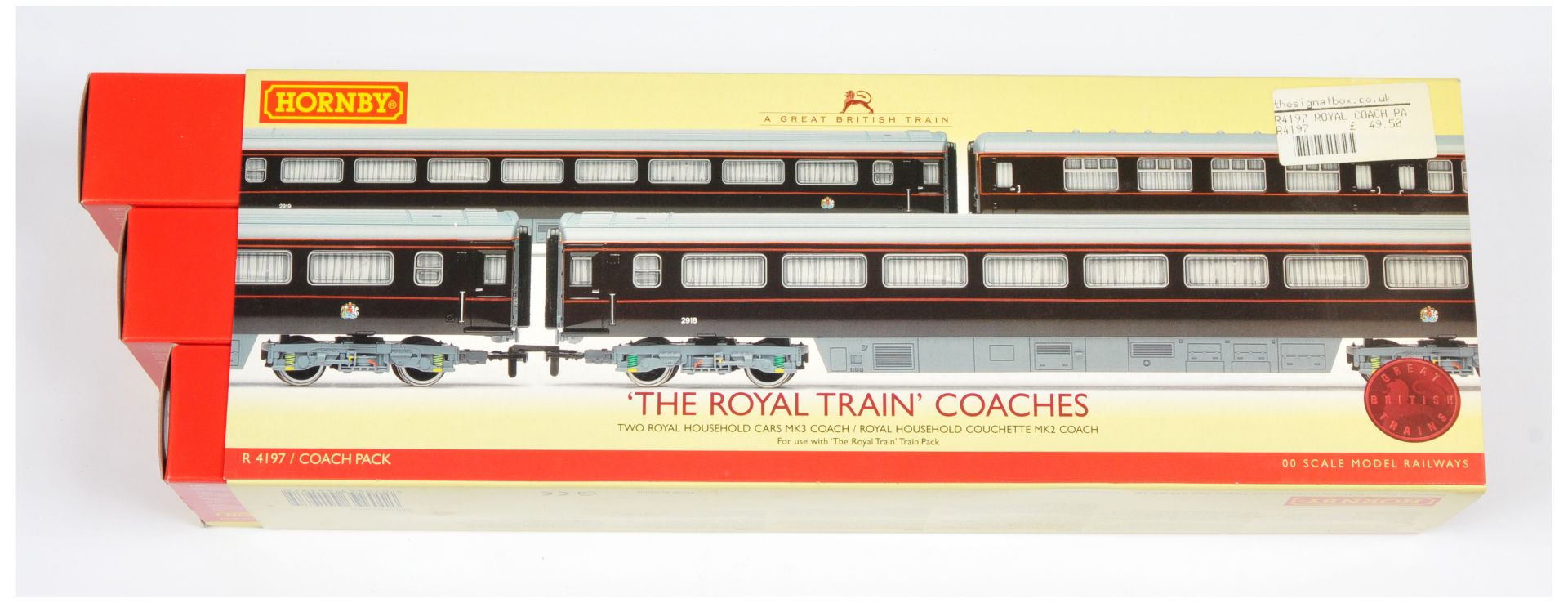 Hornby (China) R4197 "The Royal Train" Coach Set