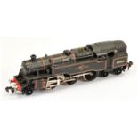 Hornby Dublo 3-rail 3218 2-6-4 BR lined black Standard Class 4 Tank Loco No.80059 with nickel pla...