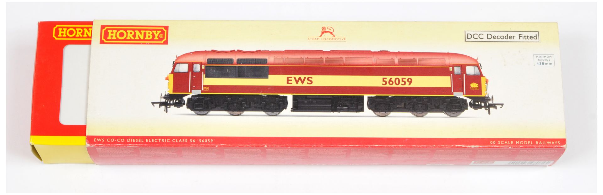 Hornby (China) R2648X Class 56 EWS Diesel Locomotive No. 56059 with DCC decoder fitted