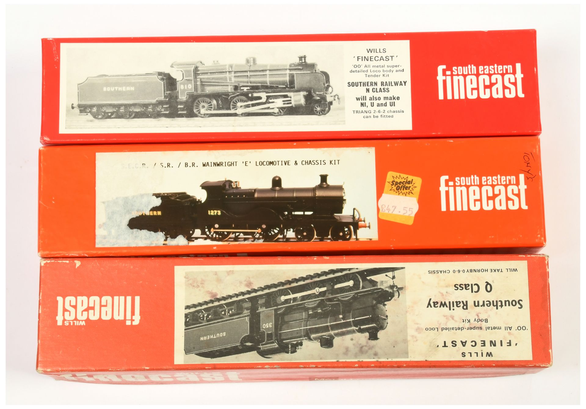 Wills Finecast OO Gauge group of Kitbuilt Locomotives comprising of 