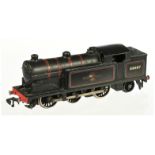 Hornby Dublo 3-rail 3217 0-6-2 BR lined black N2 Class Tank No.69567 with coal in bunker, nickel ...