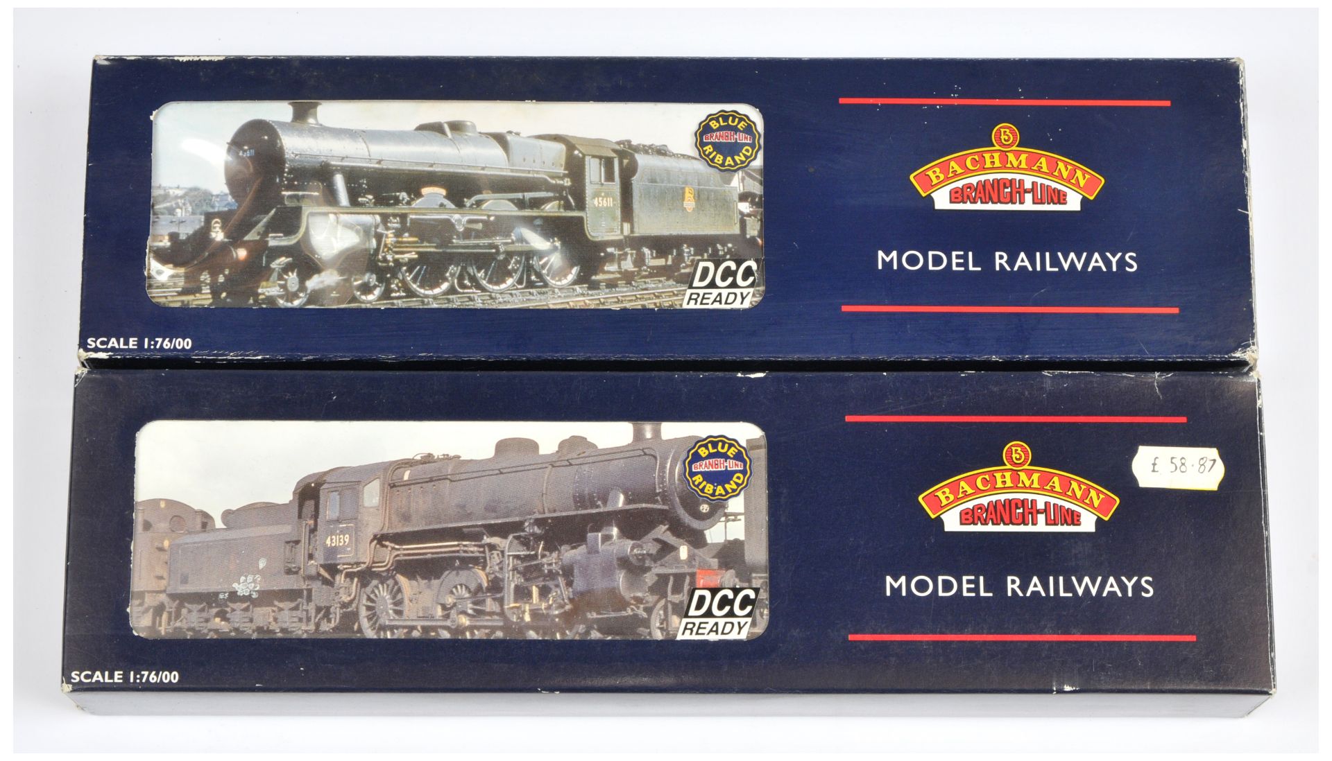 Bachmann OO Pair of LMS & BR Steam Loco's 31-185 & 32-578