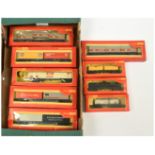 Triang & Hornby group of Container and Tanker Wagons to include 