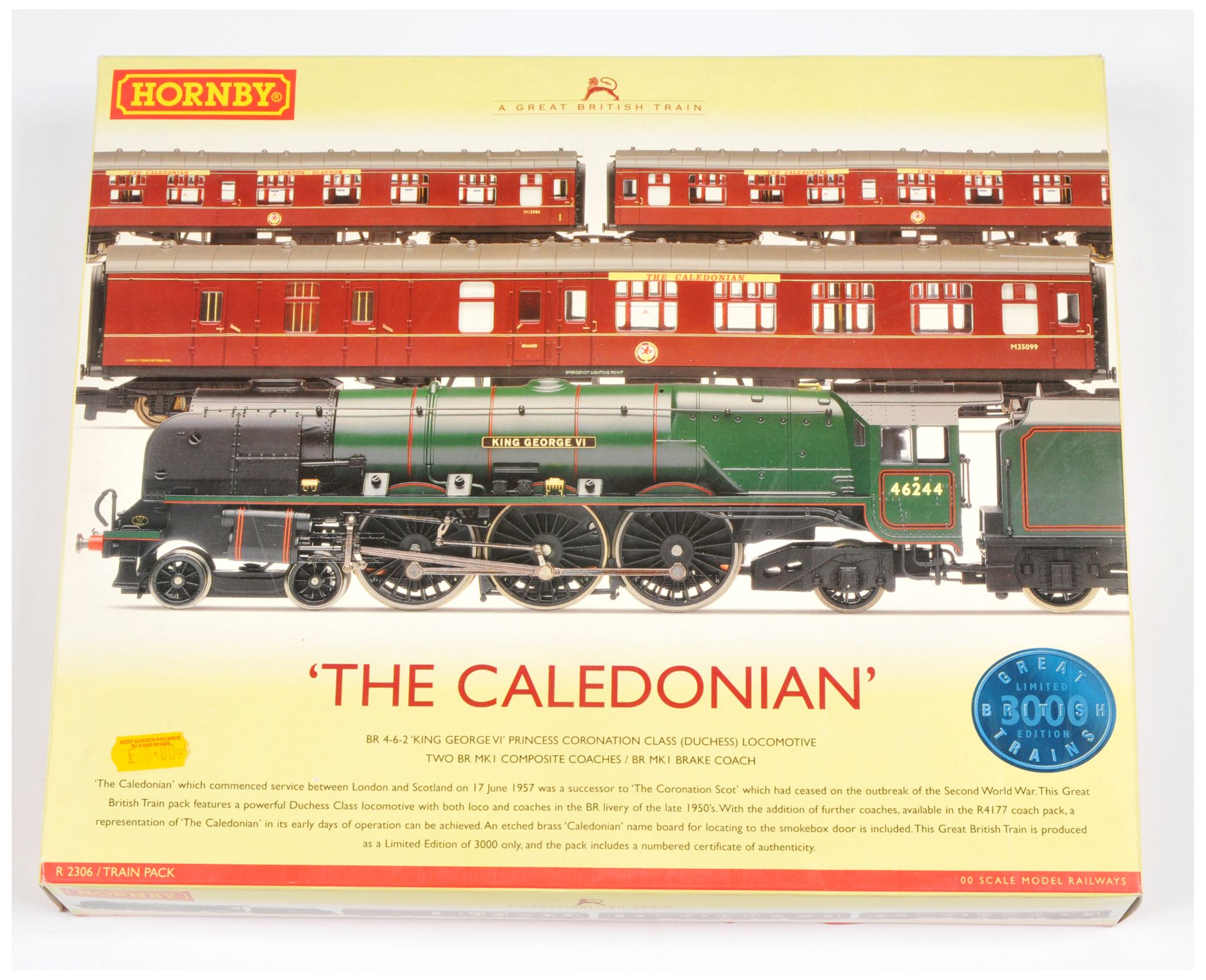 Hornby (China) R2306 (Limited Edition) "The Caledonian" Train Pack 