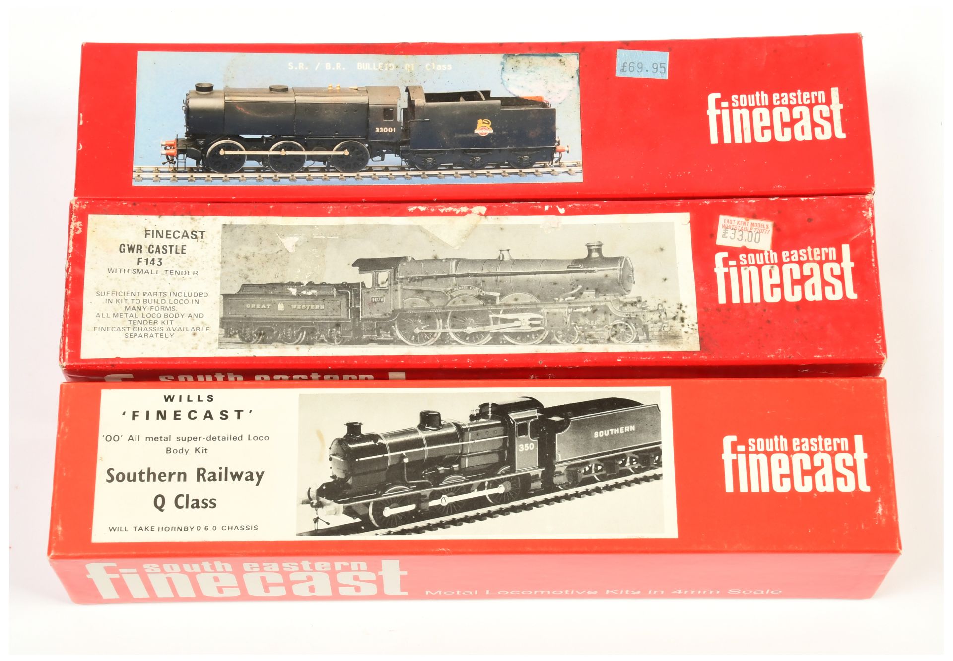 Wills Finecast OO Gauge group of unmade Kits comprising of 