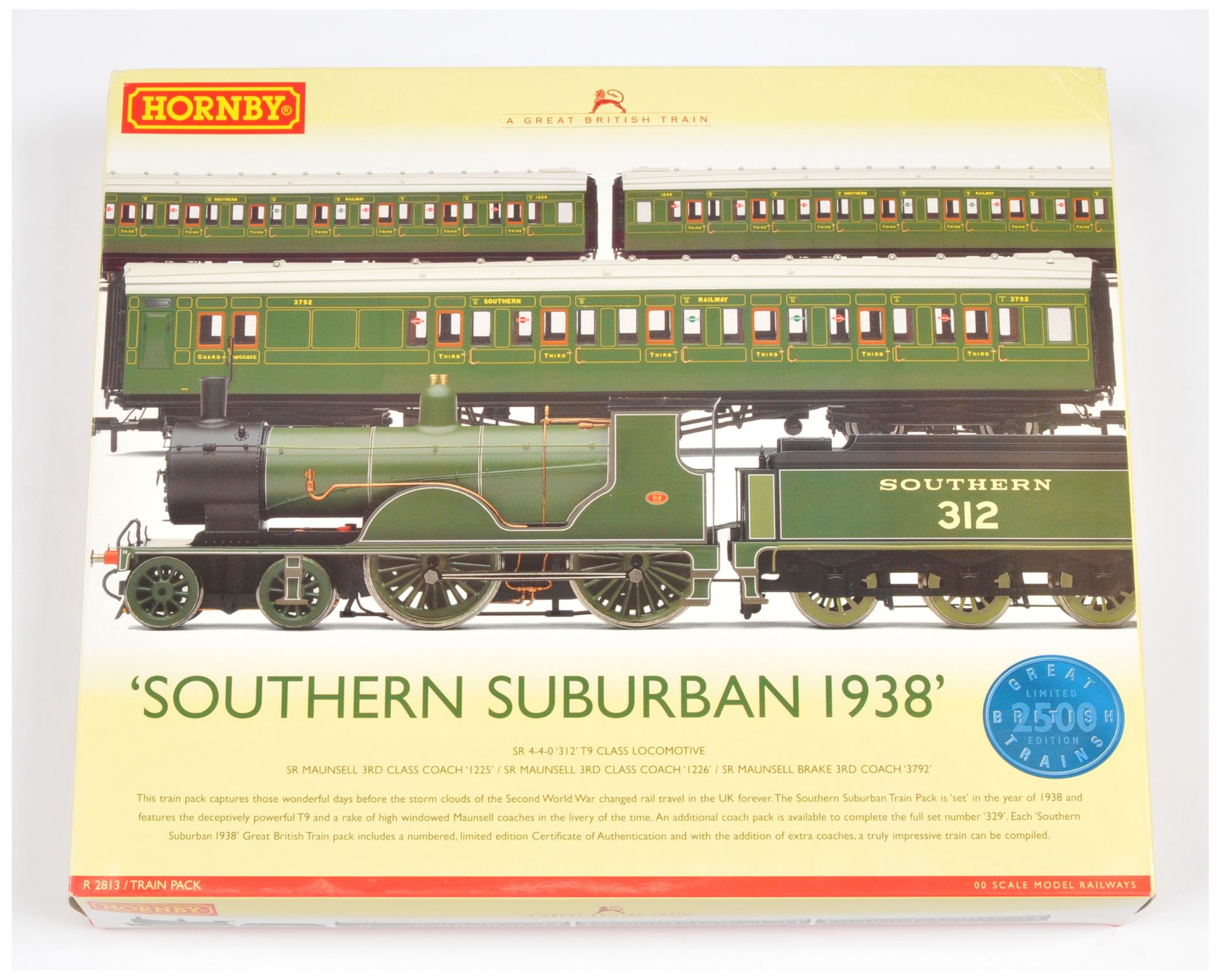 Hornby (China) R2813 Limited Edition "Southern Suburban 1938" train pack