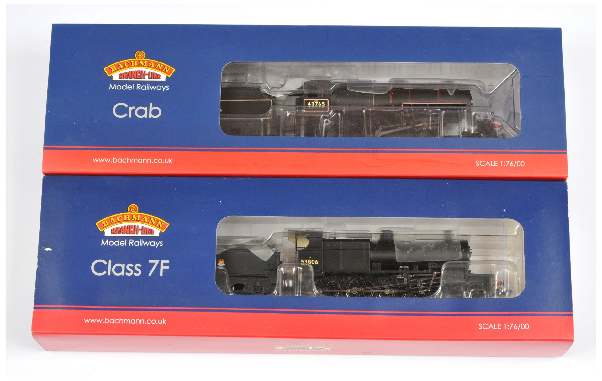 Bachmann OO Pair of BR Steam Loco's 31-010 & 32-176