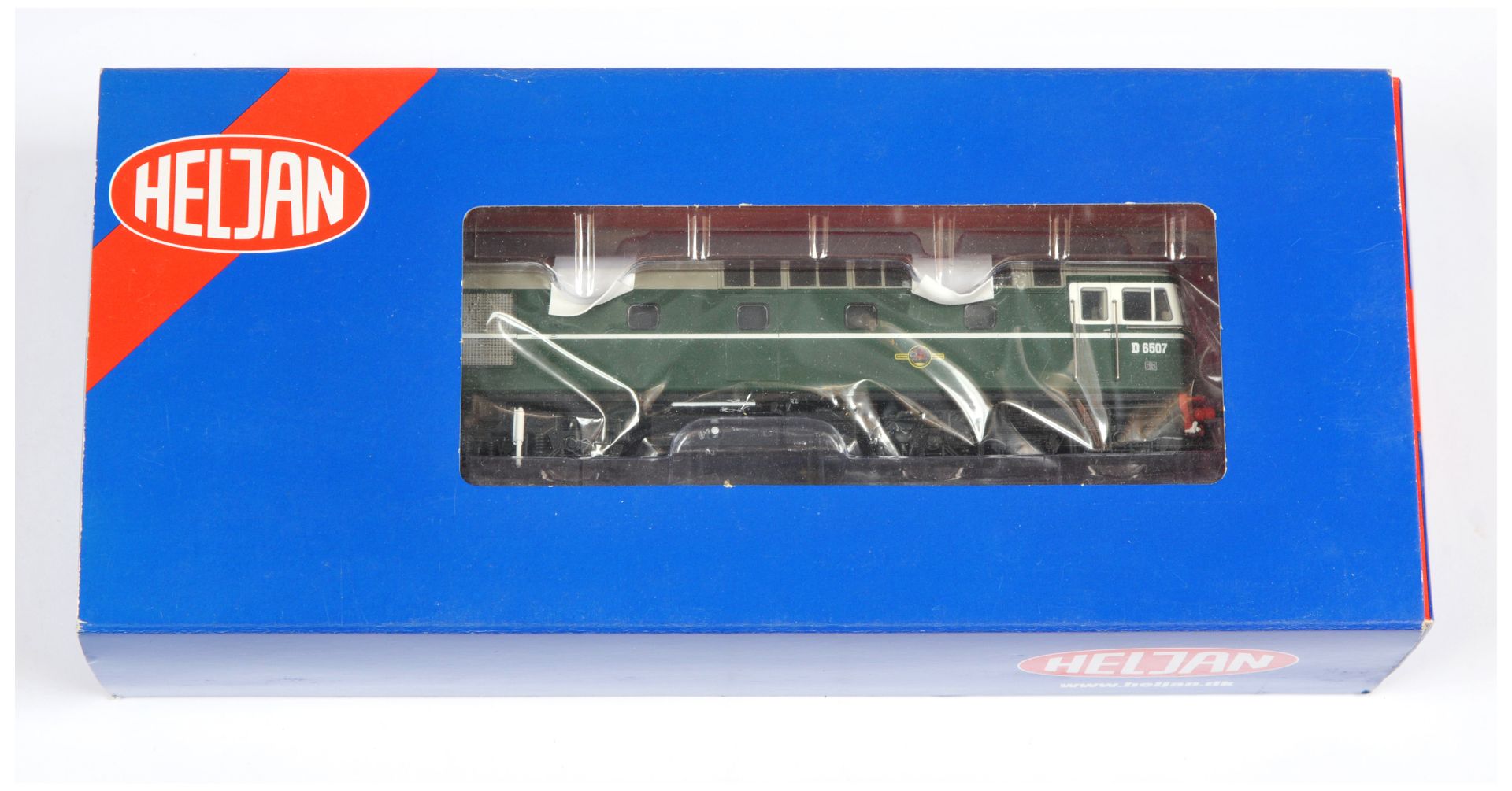  Heljan OO Gauge Ref 34101 Class 33 Diesel Locomotive BR green No.D6507