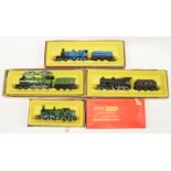 Hornby (GB) mixed group of Steam Locomotives to include