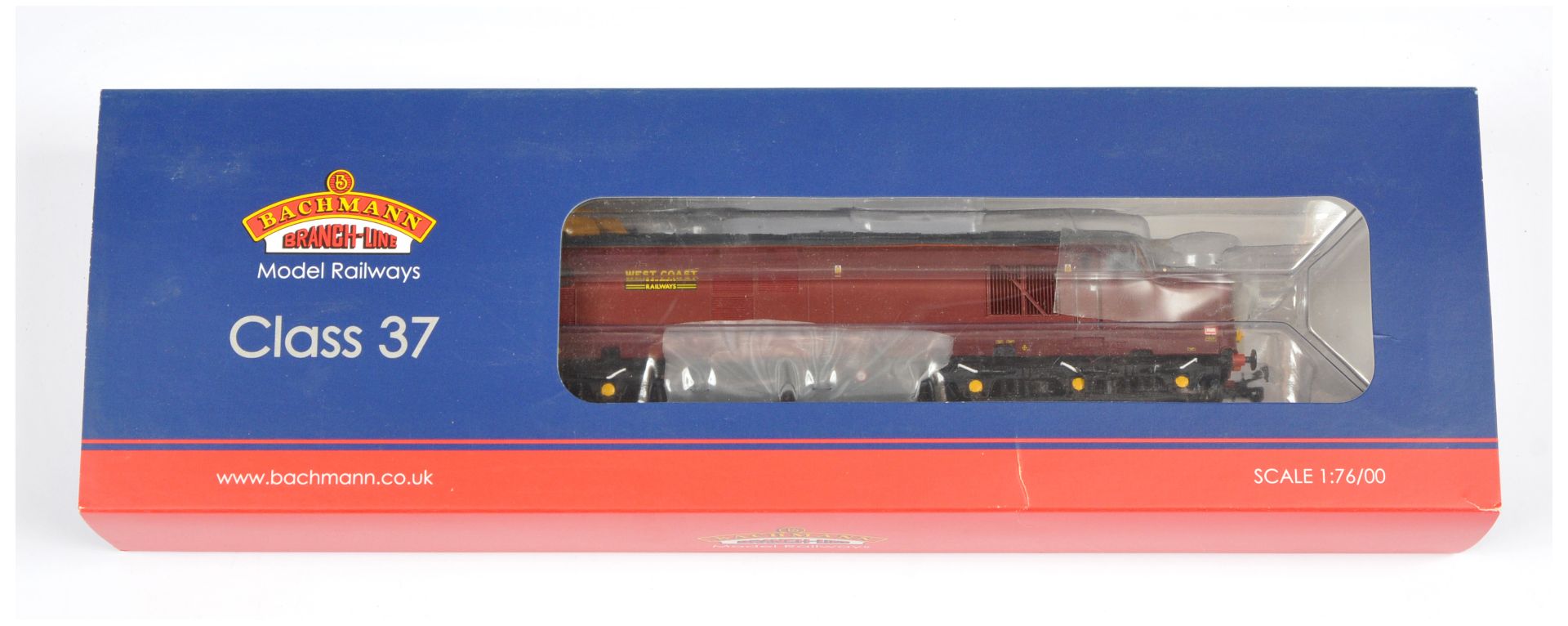 Bachmann OO Gauge 32-390K Class 37 Diesel Locomotive No. 37706 "West Coast Railways", exclusive f...