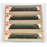 Lima OO Group of 4x BR Green Class 40 Diesel Loco's.