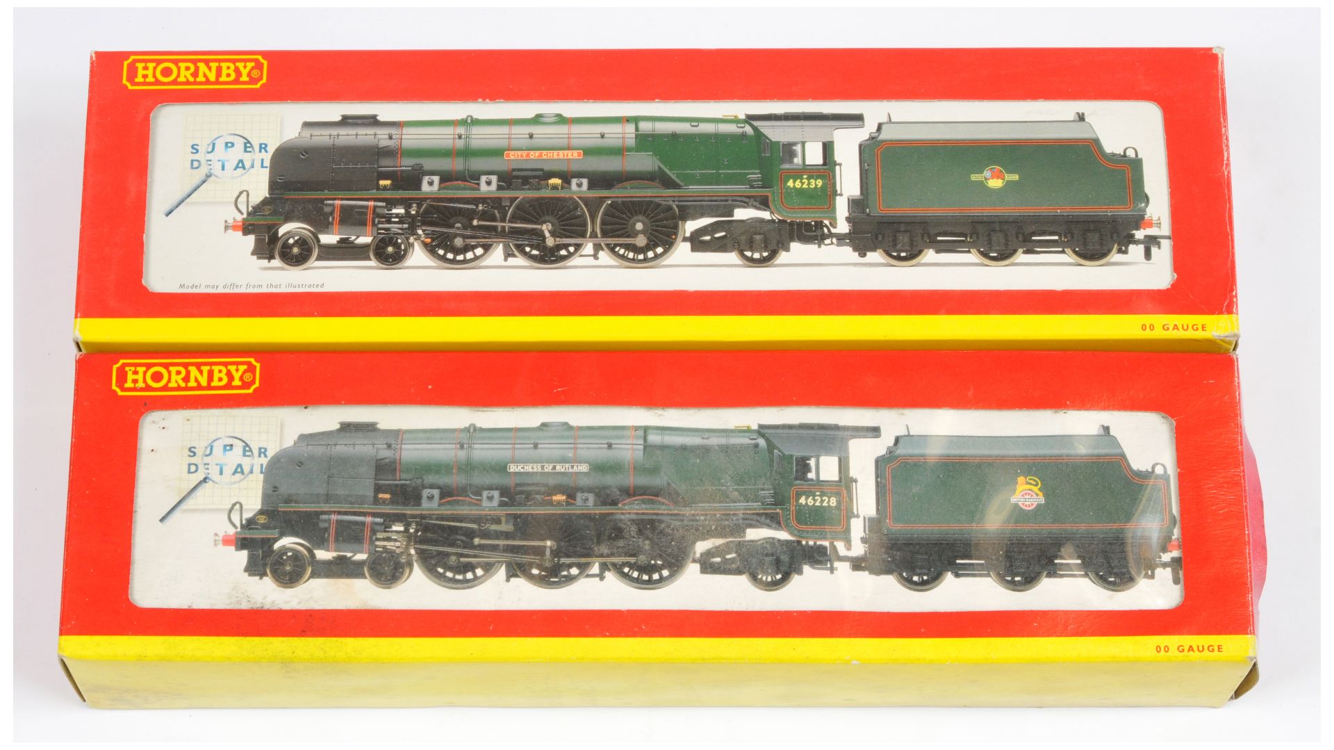 Hornby (China) pair of Duchess Class Steam Locomotives comprising of 