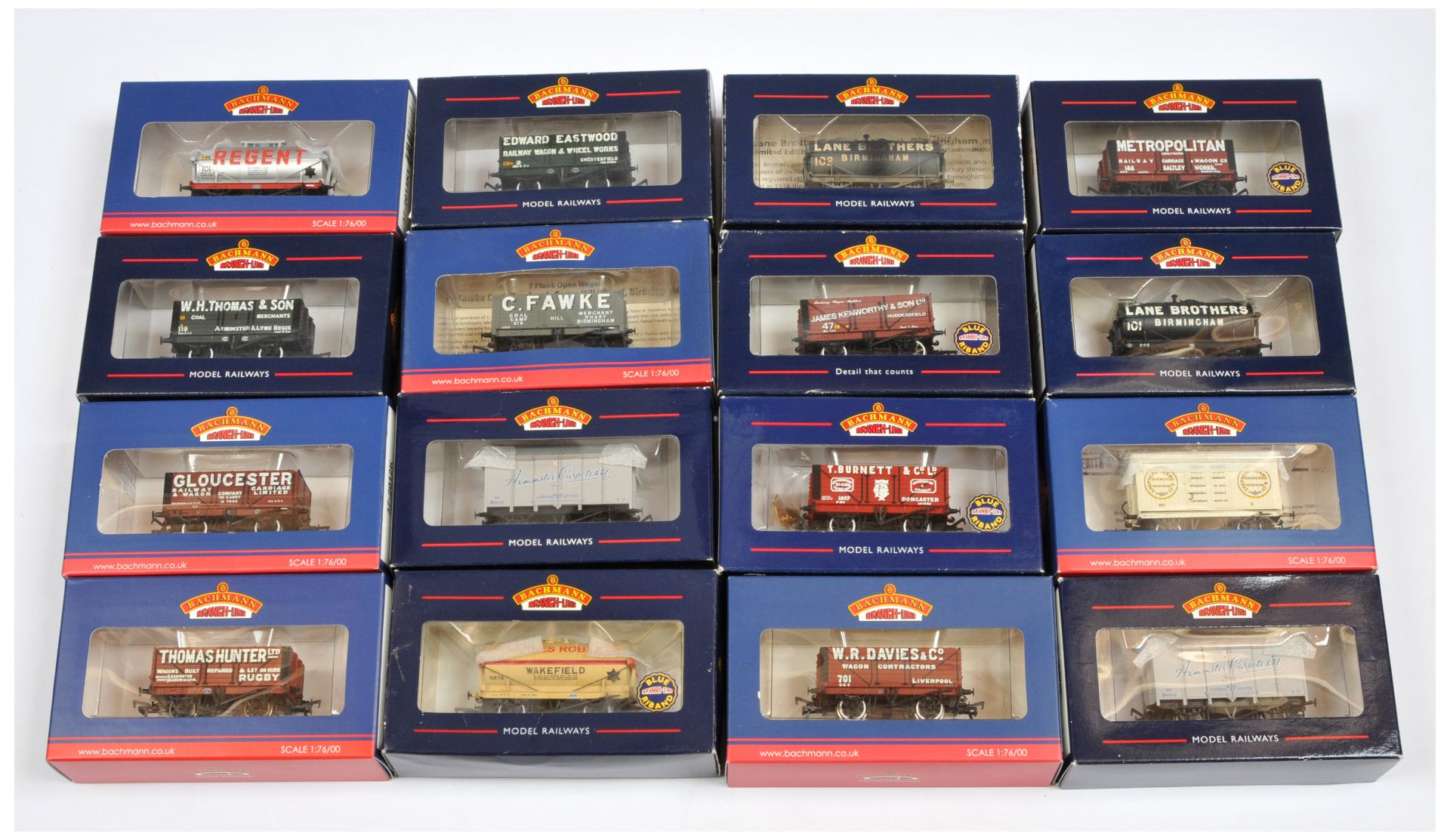 Bachmann OO Group of Limited Edition Wagons.