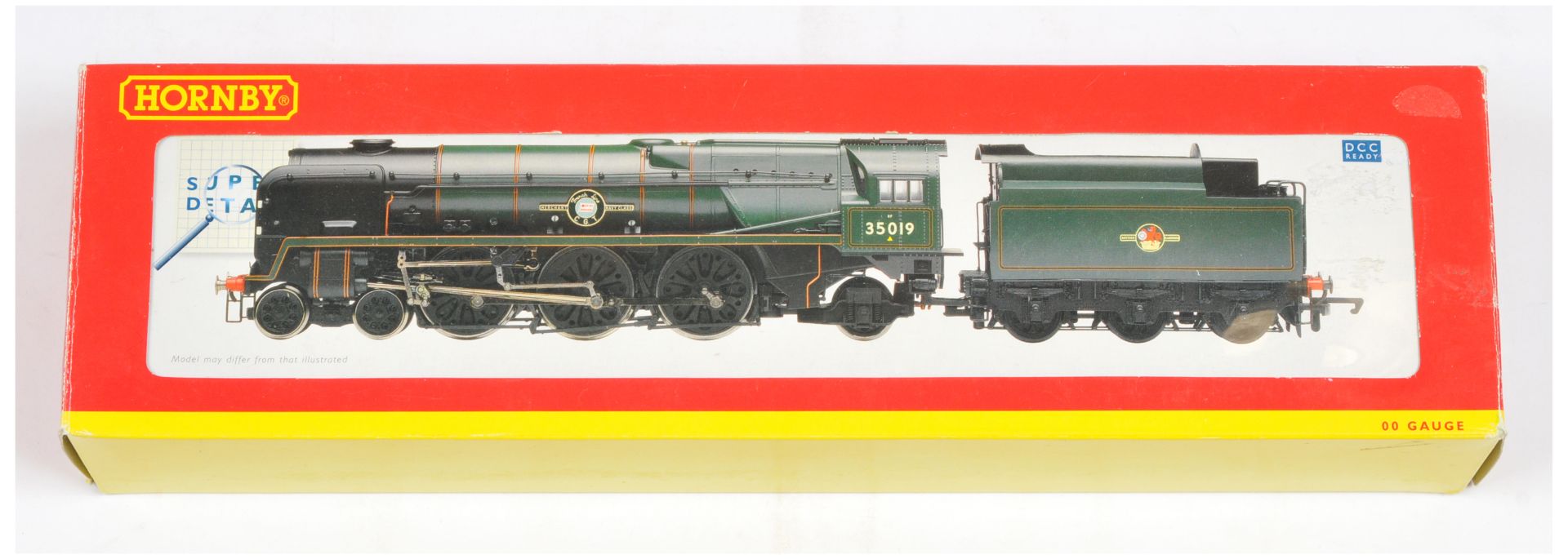 Hornby (China) R2528 4-6-2 BR Merchant Navy Class Steam Locomotive No. 35019 "French Line"