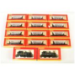 Hornby China OO Group of Loco's & Hopper Wagons. 