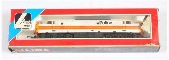 Lima OO 205177 Class 37 Diesel Loco Police - White