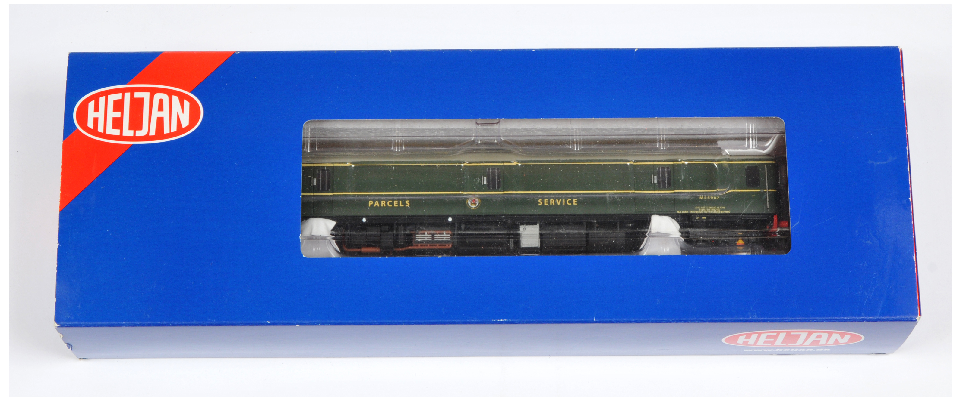 Heljan OO Gauge Ref 89901 BR Parcels Service green livery Class 128 DPU Single Railcar No.M55987