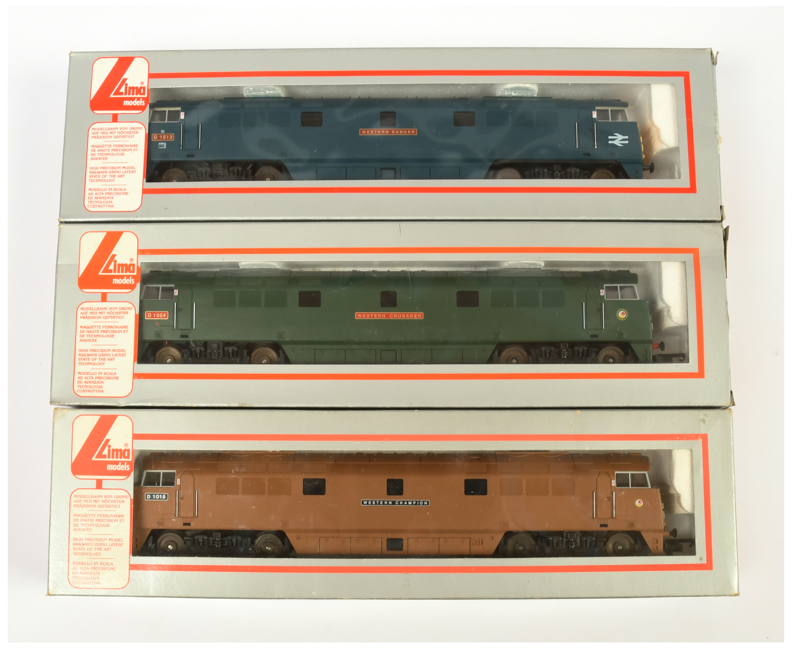 Lima OO Group of 3x Class 52 Diesel Loco's. 