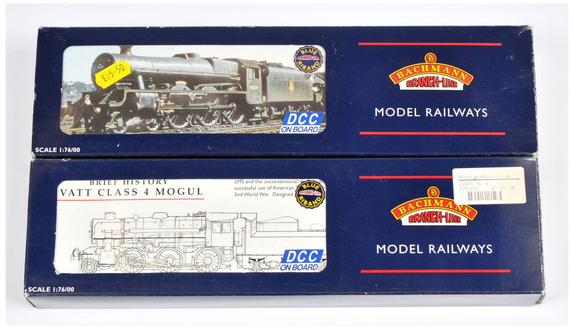 Bachmann OO Pair of Steam Loco's 31-176DC & 32-586DC