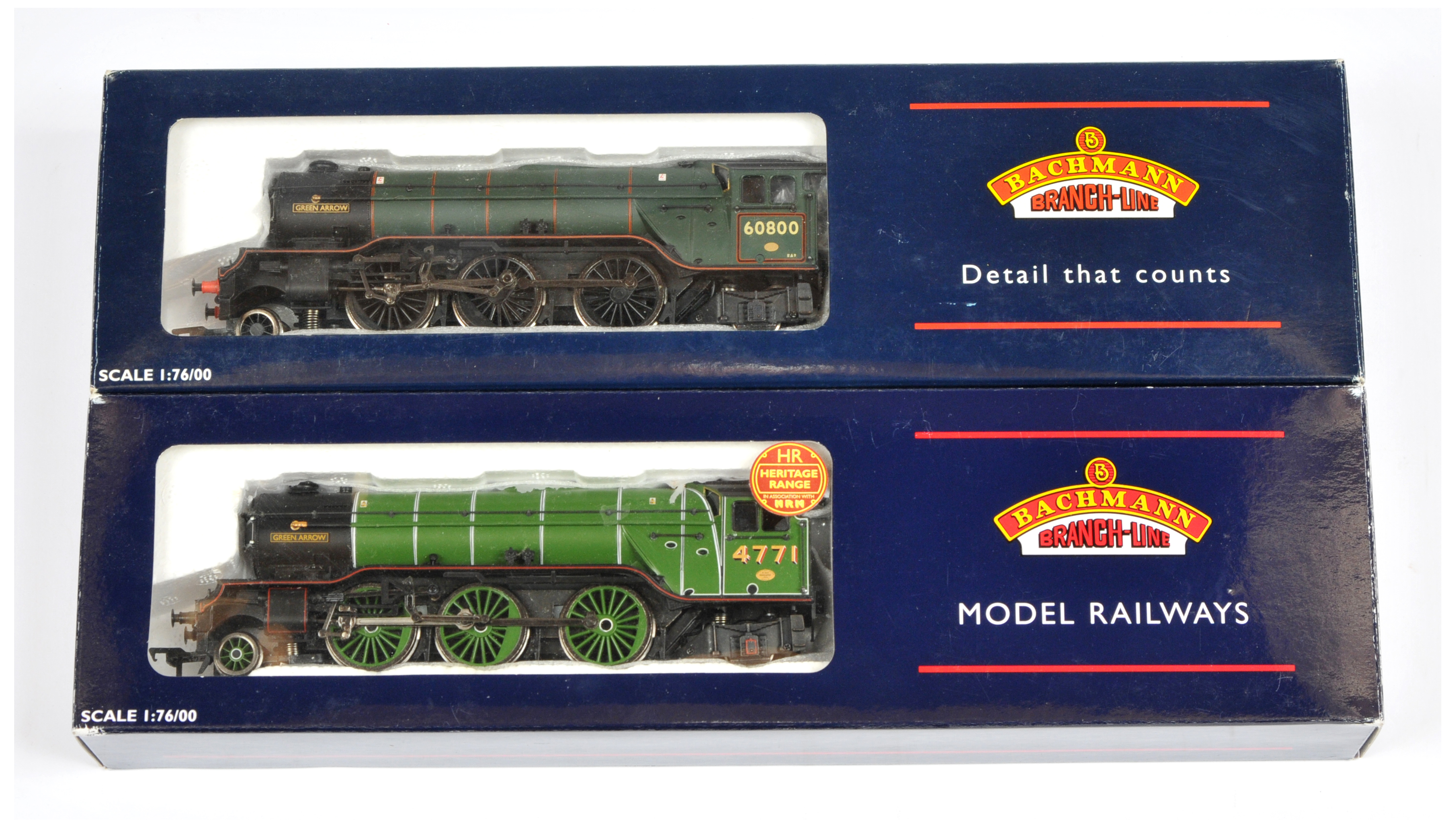 Bachmann OO Pair of LNER / BR Steam loco's. 31-550A & 31-559