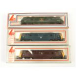 Lima OO Group of 3x Class 42 Warship Diesel Loco's. 