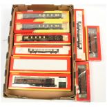 Hornby (China) mixed group of Wagons and Coaches to include