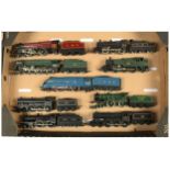 Triang & Hornby Group of unboxed Steam Loco's. 