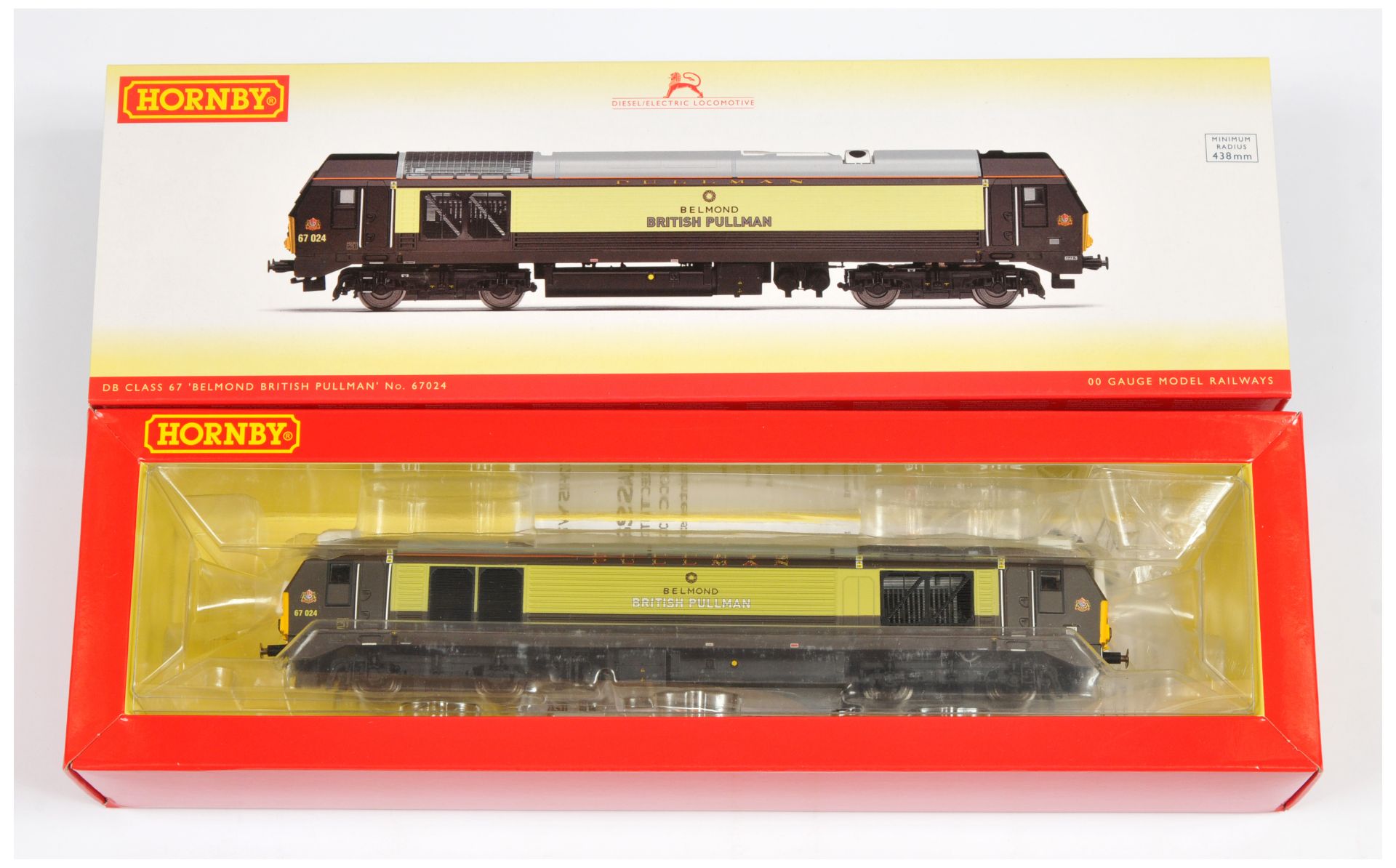 Hornby (China) R3774 Class 67 DB Diesel Locomotive No. 67024 "Belmond British Pullman"