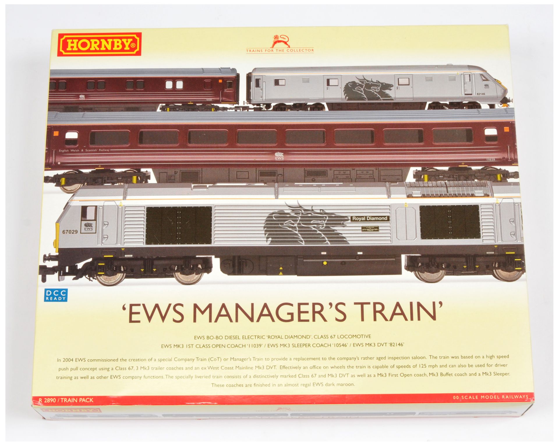 Hornby (China) R2890 "EWS Manager's Train" Pack