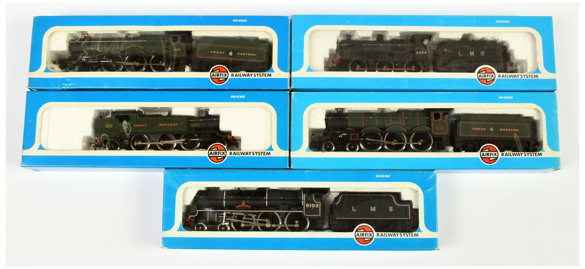 Airfix OO Group of Steam Loco's. 